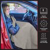 Stalwart 12V Electric Car Blanket, Light Gray 75-CAR2012